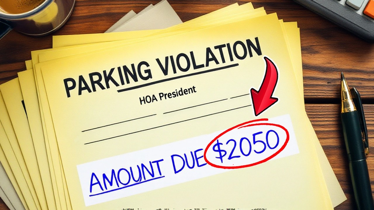 HOA Sent Me 87 Parking Tickets & Put A LIEN On My Home! I Don’t Even Own a Car!
