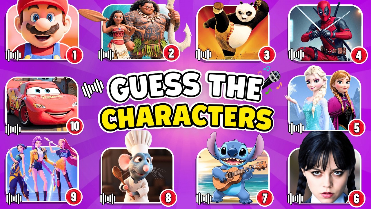 Guess the Movie by the Song 🎶 Movie Song Quiz, Kpop Quiz | KPop Demon Hunters, Disney, Zootopia 2
