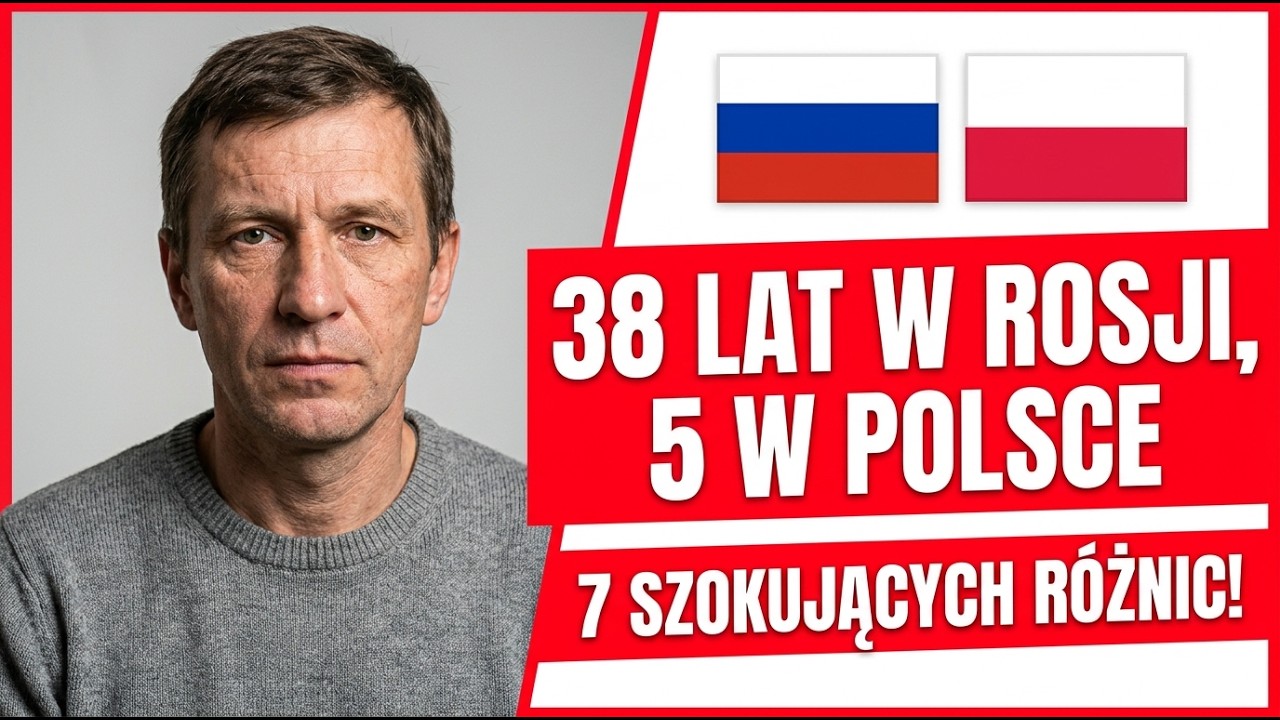 38 LAT na Syberii, 5 LAT w Polsce. 7 RÓŻNIC w mentalności, które mnie ZSZOKOWAŁY!