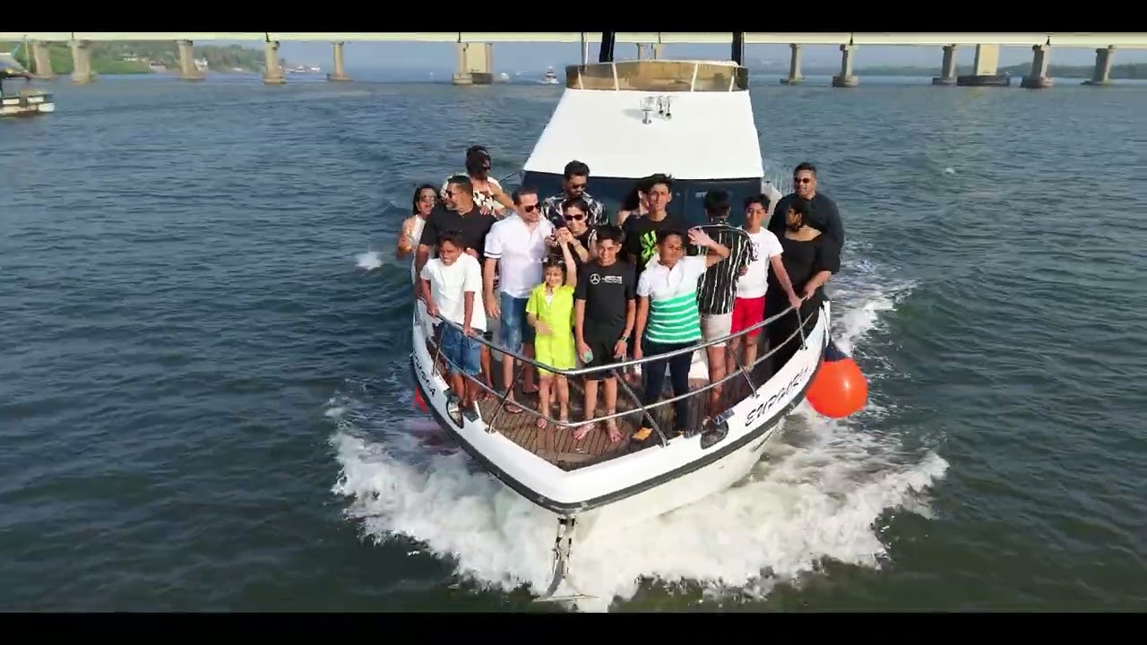 Beautiful Family Moments on Sunset 42 &ndash; Goa&rsquo;s Sunset Luxury Yacht | Fun Cruises Goa