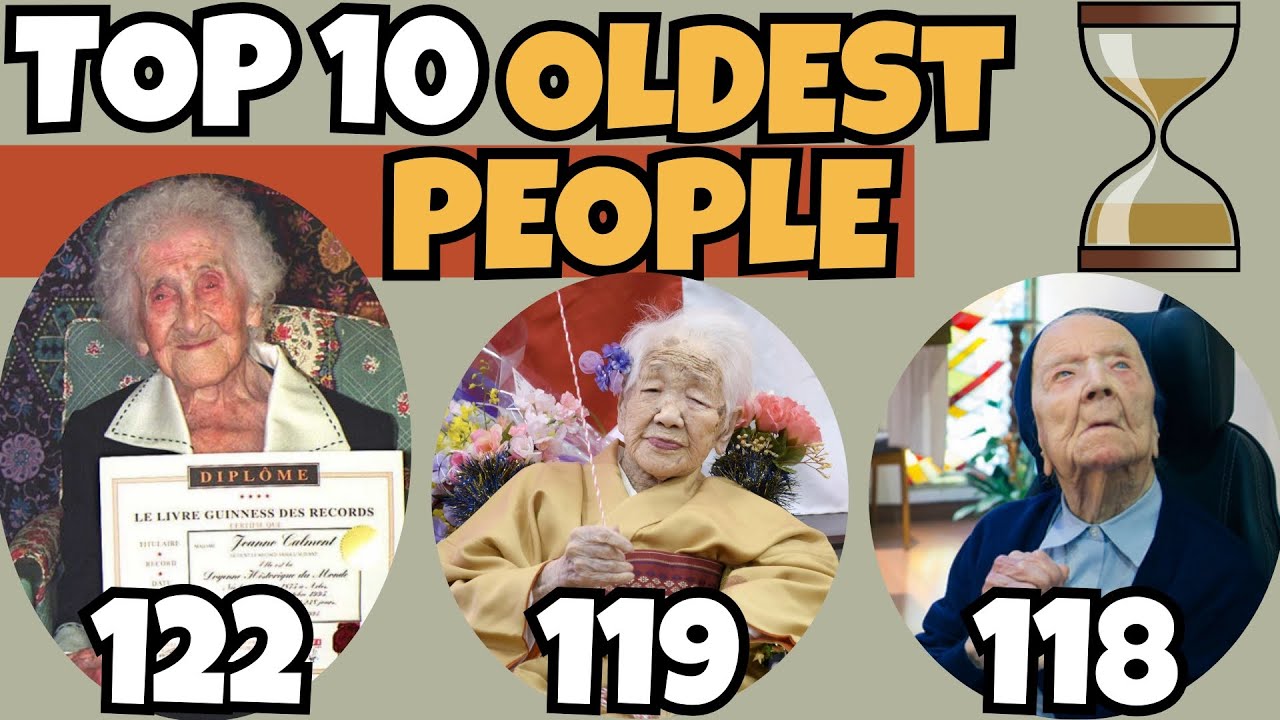 Top Ten Oldest People Ever (October 2025)