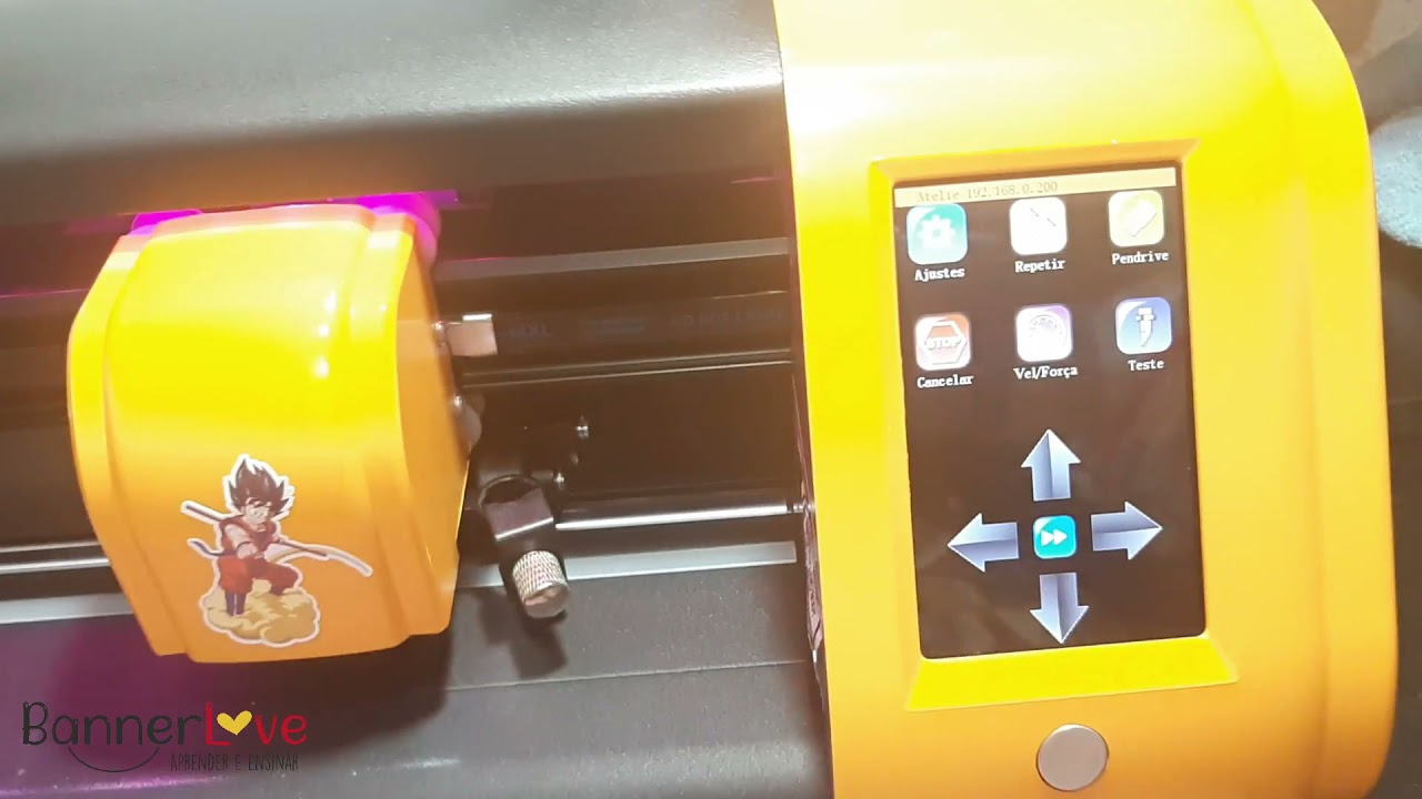 Plotter de Corte - Bannerjet - Bannercut CamPro CRAFT - Apresentação básica