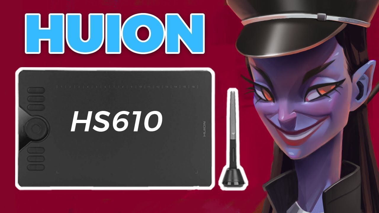 Обзор распаковки HUION HS610 — Intuos Pro Killer