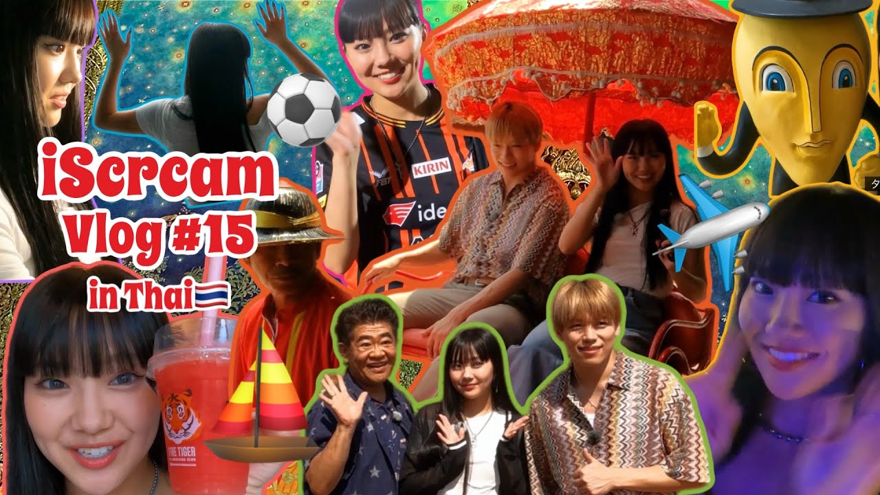 【iScream Vlog】#15 HINATA in Thai🇹🇭