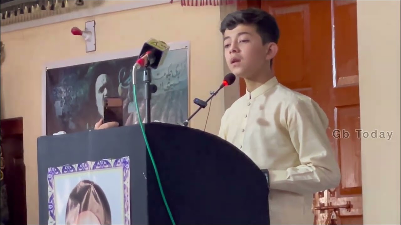 Muntazir nagari at Skardu | Live Manqabat khwaani