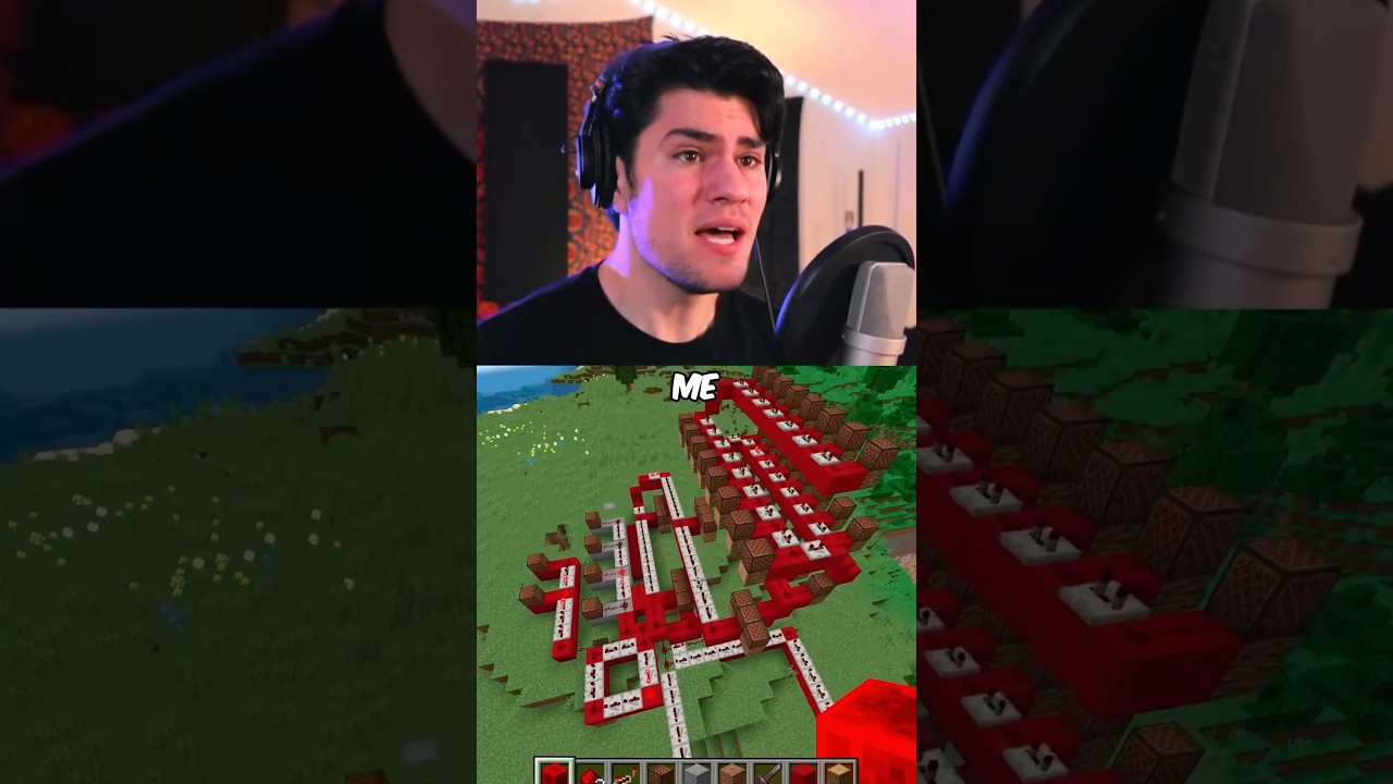 Making music in Minecraft