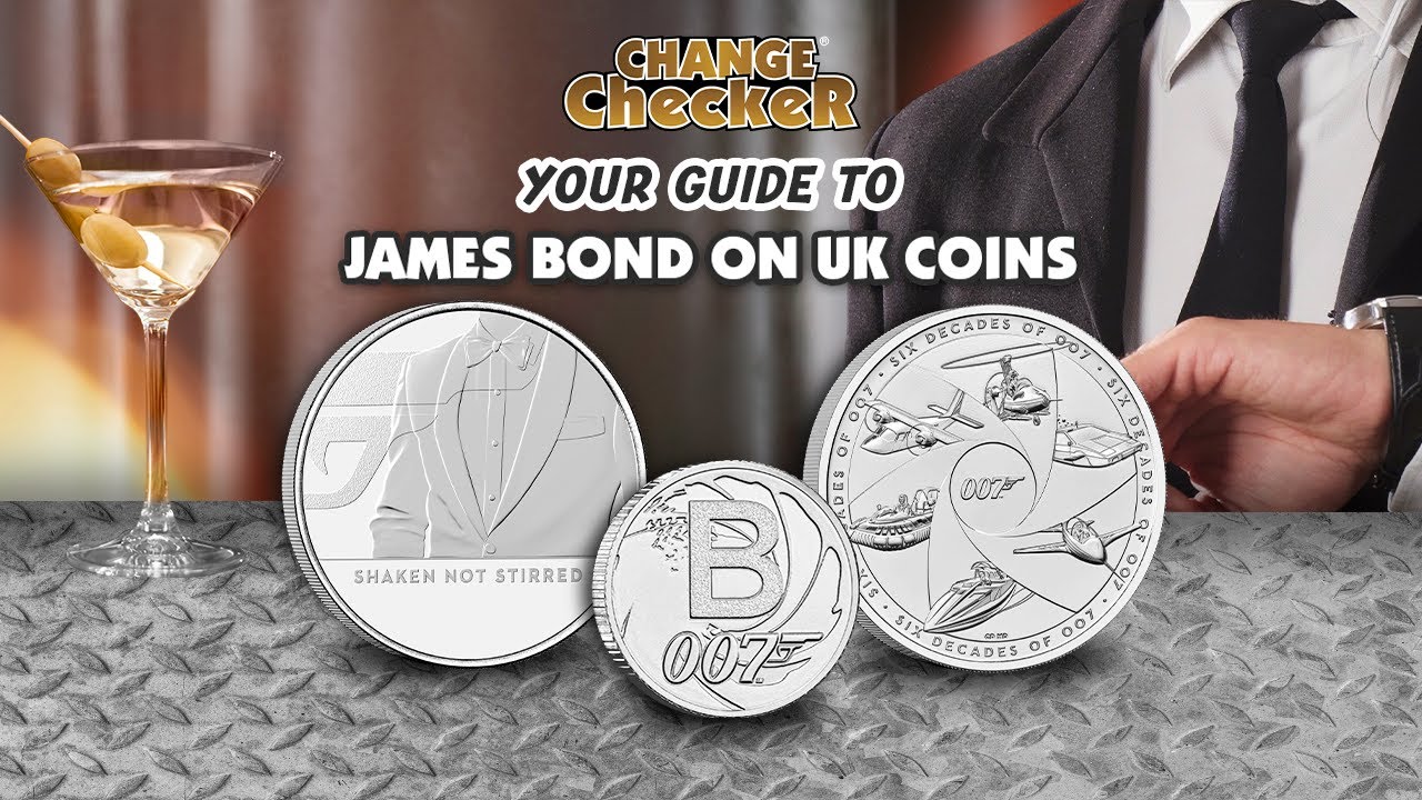 Have you seen these suave and sophisticated coins? Your guide to James Bond on UK coins!