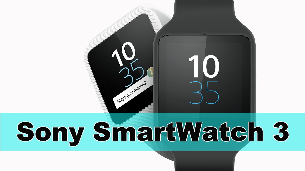 Часы Sony SmartWatch 3