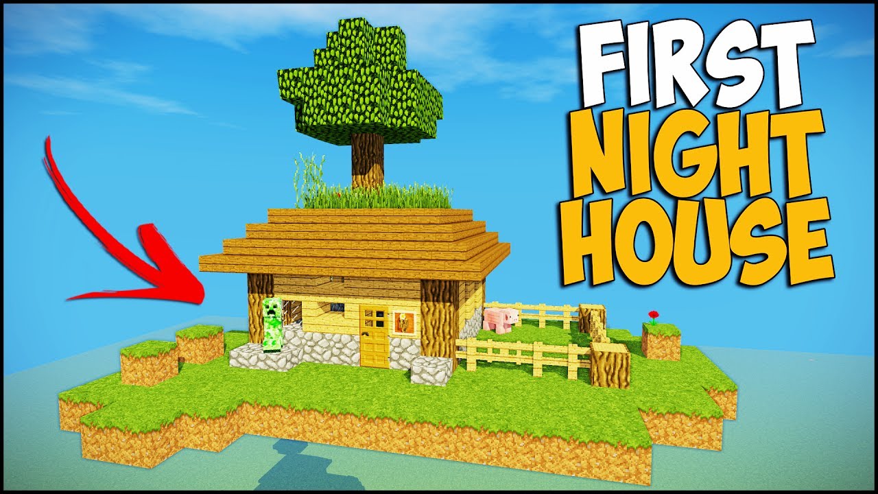 LEGO Minecraft The First Night Set - Starter House Tutorial