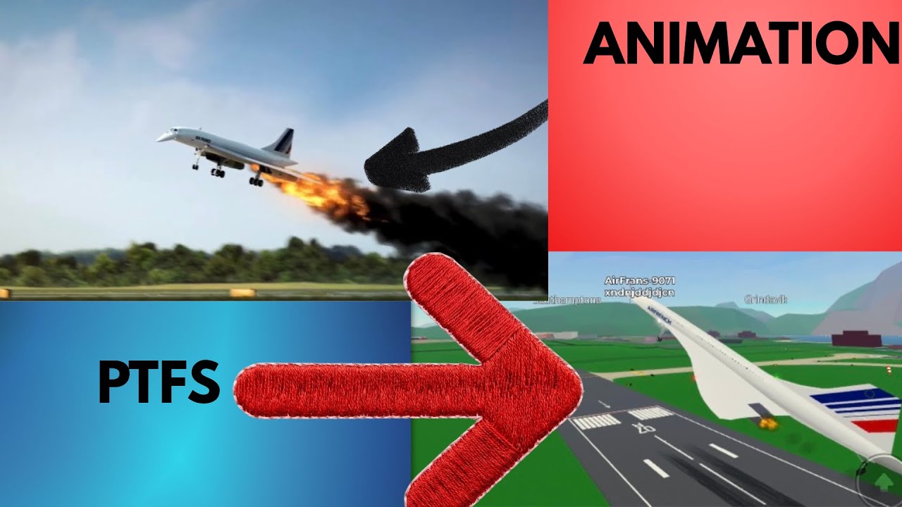 I recreated the saddest plane crashes in PTFS!