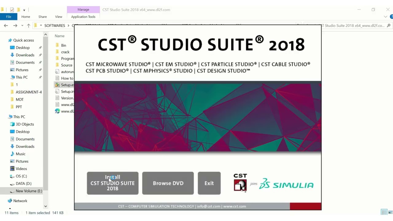 CST Installation 2018 Version | Crack | Complete Tutorial