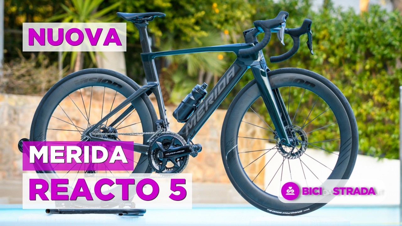 Nuova Merida Reacto 2026: dettagli tecnici e prova su strada