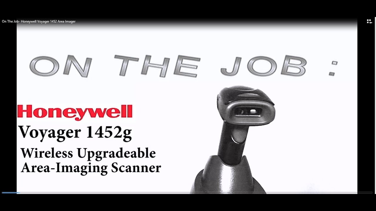 On The Job -  Honeywell Voyager 1452 Area Imager