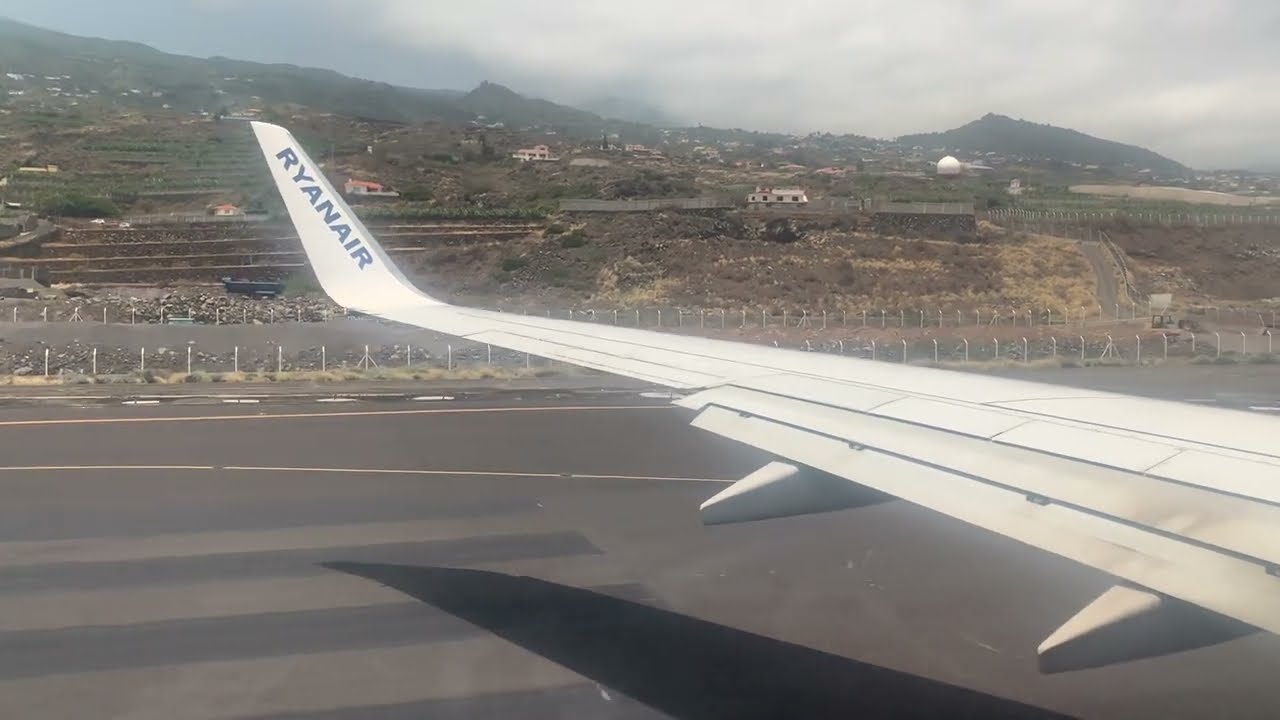 La Palma SPC taxi and takeoff July 2022