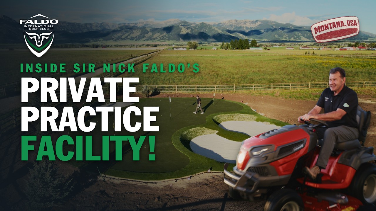 Tour Sir Nick Faldo's Ultimate Practice Facility!