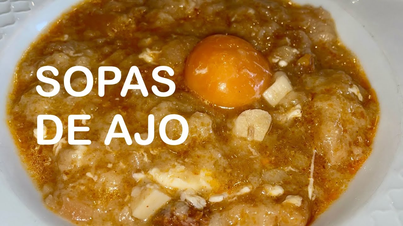 SOPAS DE AJO