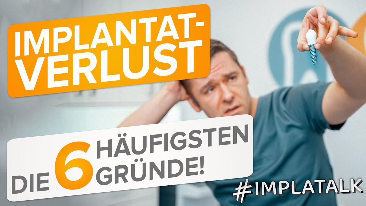 6 GR&Uuml;NDE f&uuml;r IMPLANTATVERLUST ❗ und was du dagegen tun kannst!  Zementitis, Infektionen und Co.