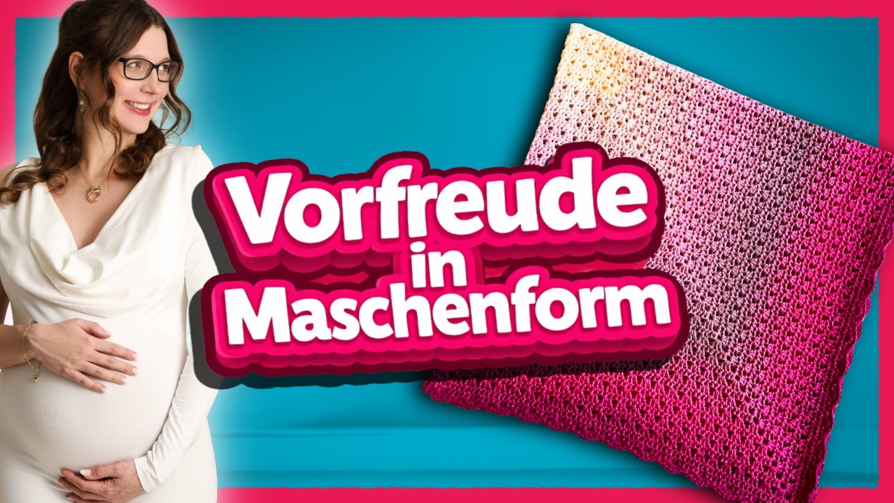 Babydecke häkeln mit Farbverlauf & Struktur – und dabei überraschend einfach