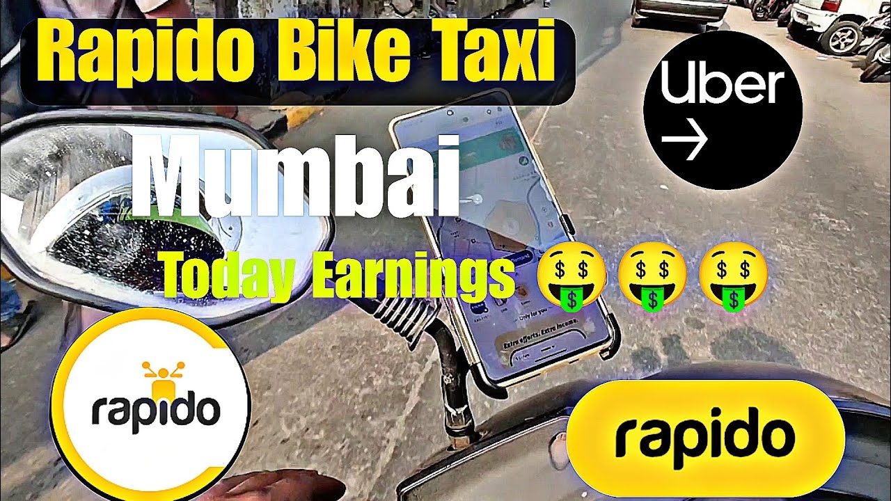 Rapido Bike Taxi | Rapido Bike Taxi Job | Rapido bike taxi Earnings | Rapido bike taxi Mumbai 