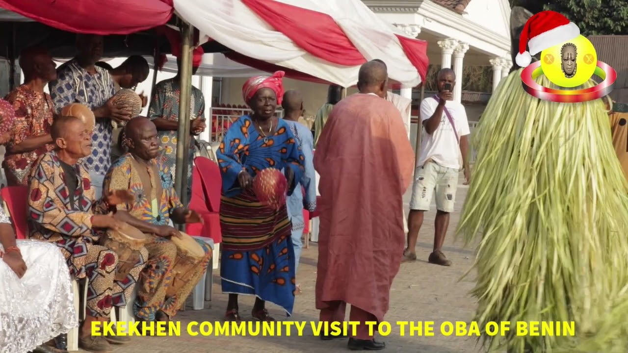 Parfomanas by Differend Group at the Oba's Palace in Benin City.