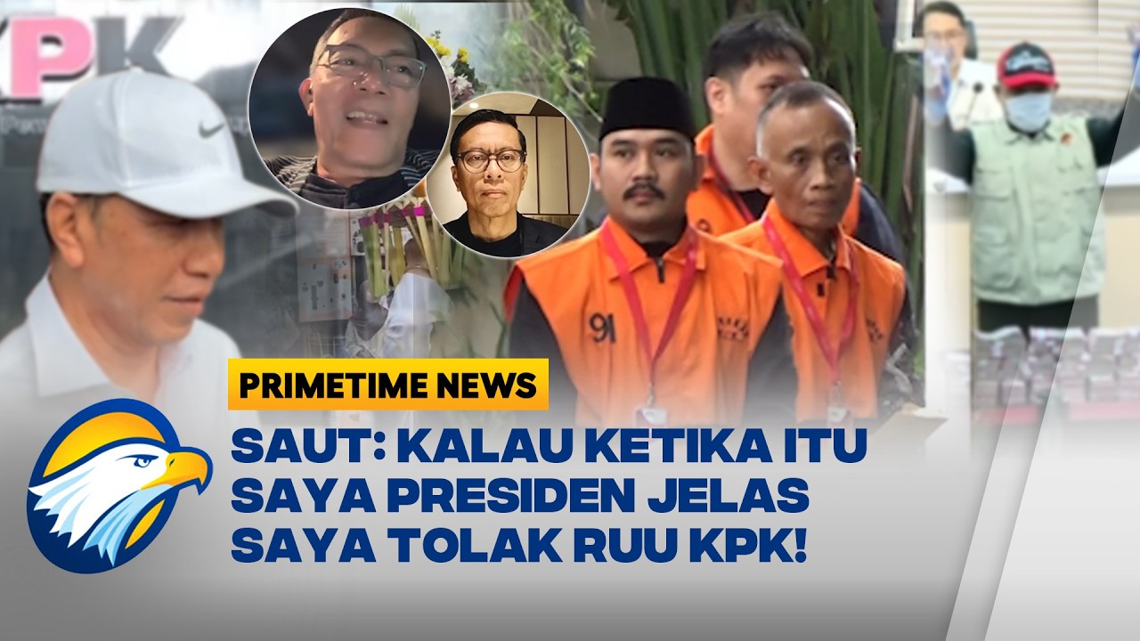 PERNYATAAN JOKOWI SOAL REVISI UU KPK TUAI KRITIK - [PRIMETIME NEWS]