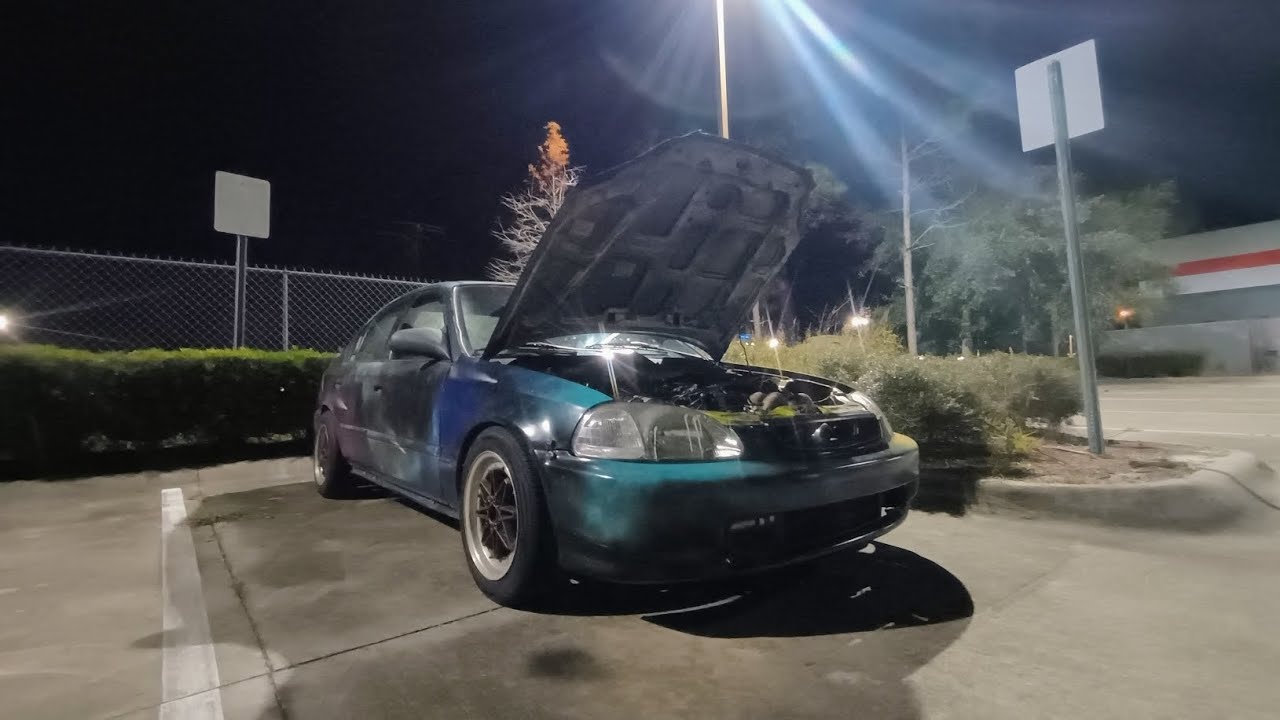 96 Honda Civic 2STEP TEASE