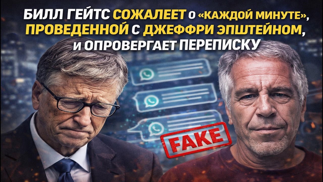 Билл Гейтс сожалеет о «каждой минуте», проведенной с Джеффри Эпштейном, и опровергает переписку.