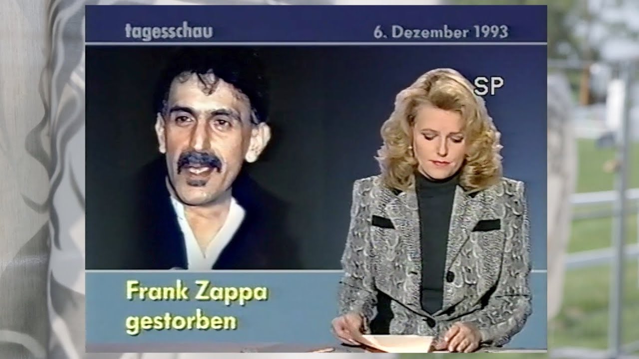 Frank Zappa gestorben – Frank Zappa died