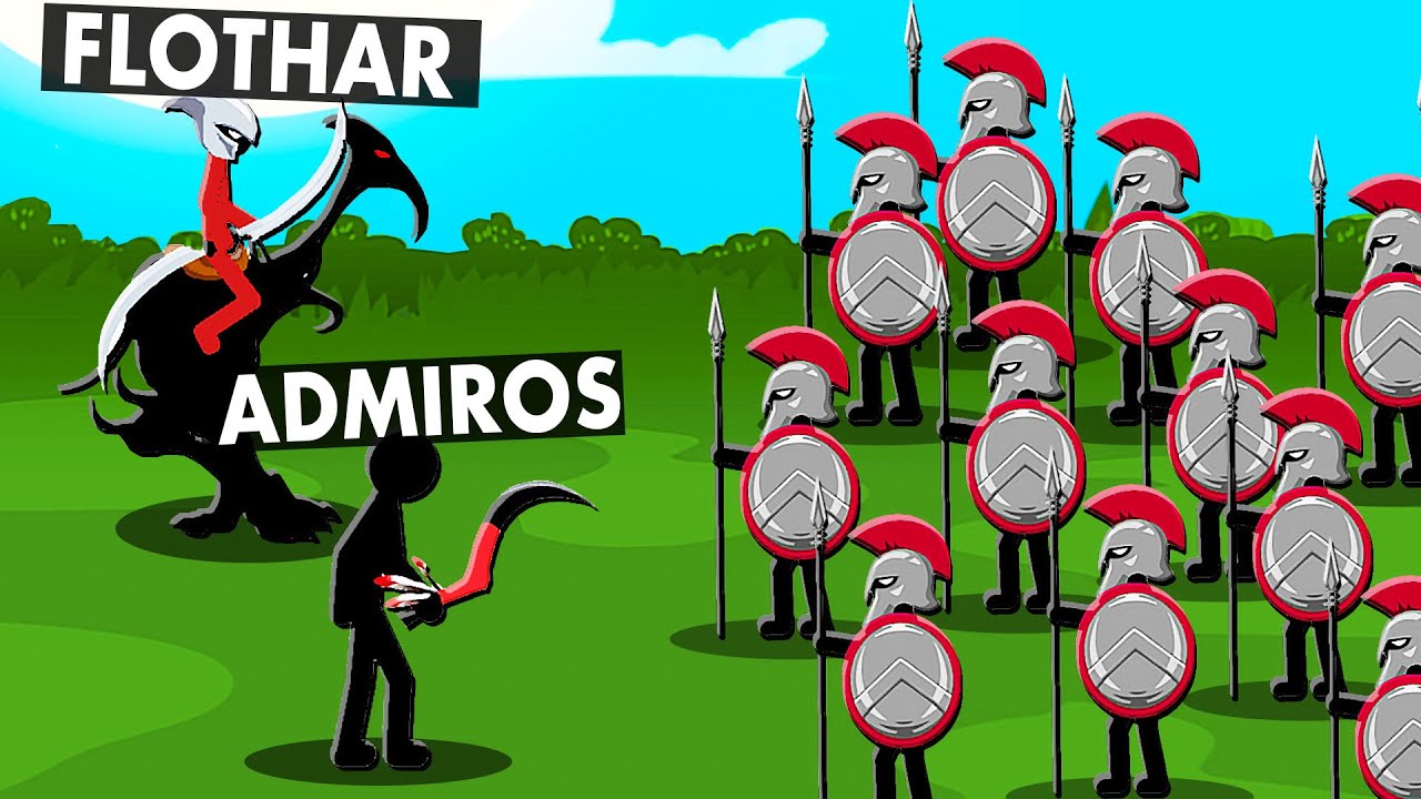 Ostatnie WALKI STICKMANÓW z ADMIROSEM... - Stick War 3