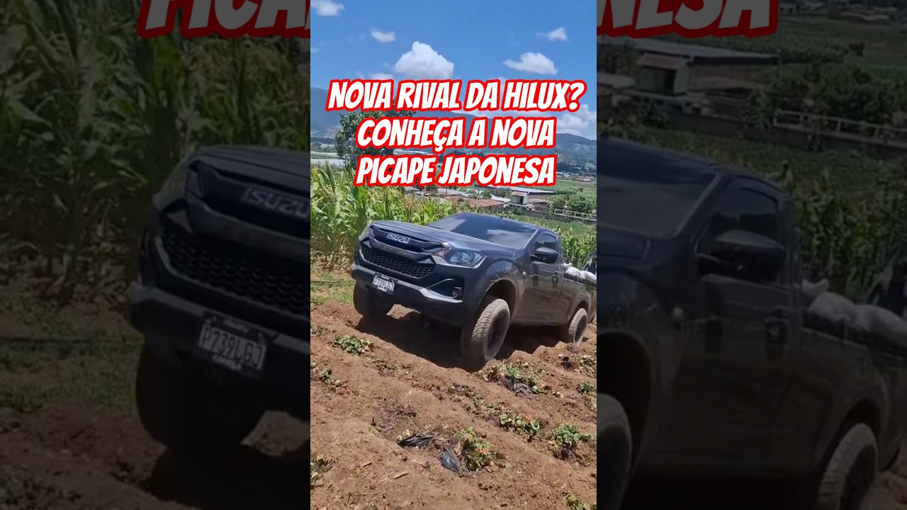 Nova rival da Hilux? Conhe&ccedil;a a nova picape japonesa #camionetes #toyota #foryou