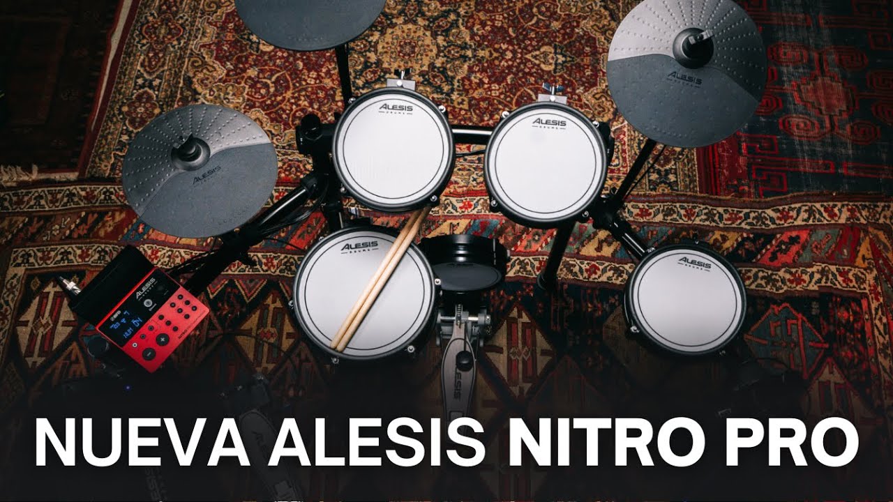 Nitro Pro, el set de bater&iacute;a econ&oacute;mica m&aacute;s potente de Alesis