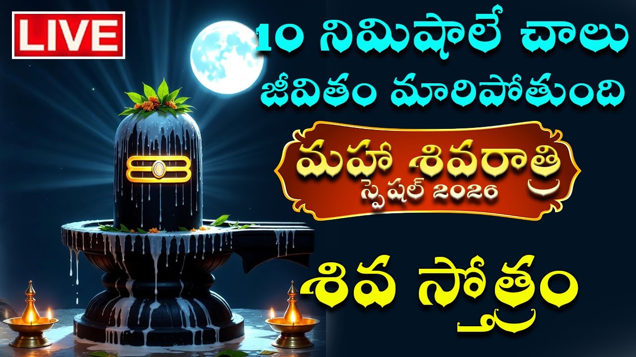 మహా శివరాత్రి రోజు ఈ శివ స్తోత్రం 10 నిమిషాలు వినండి | మీరు చేసే ప్రతి పనిలో విజయం ఖాయం