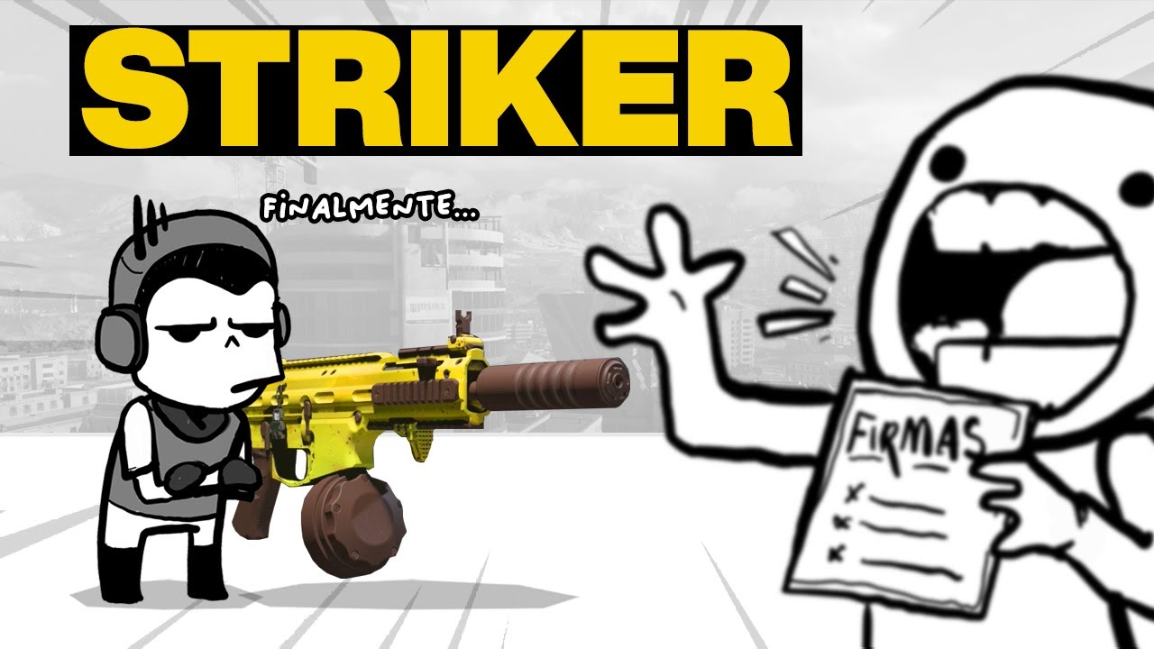 Finalmente prob&eacute; a la Striker en Warzone
