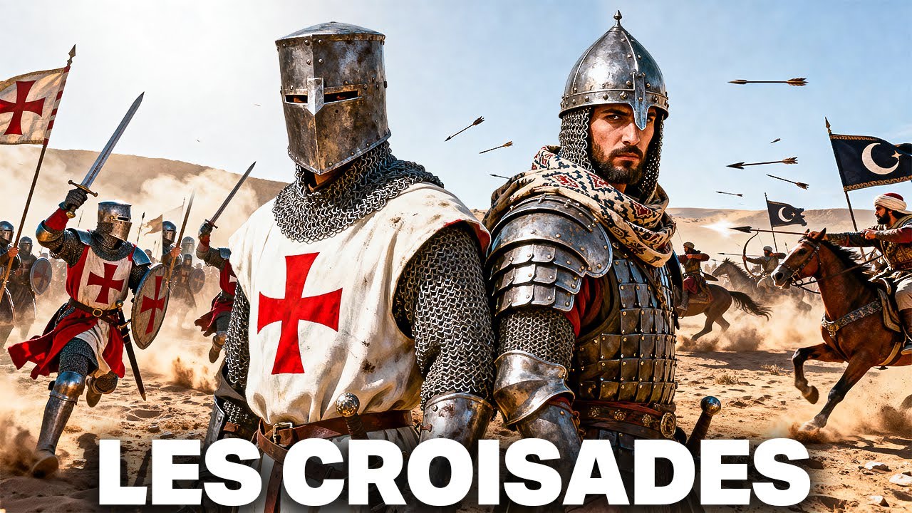 L'Histoire compl&egrave;te des Croisades | 200 ans de Guerre Sainte &ndash; Documentaire int&eacute;gral