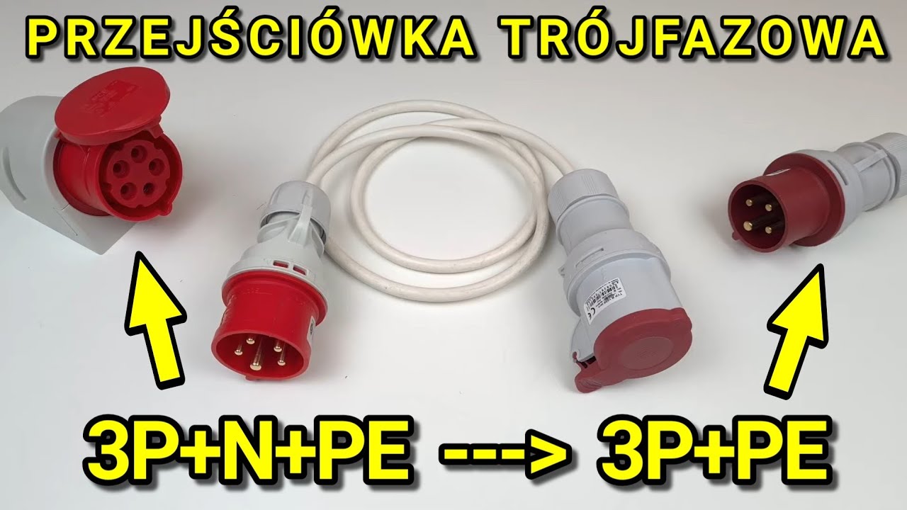 Jak zrobić przejściówkę trójfazową siłową 400V - Elektryka Poradnik
