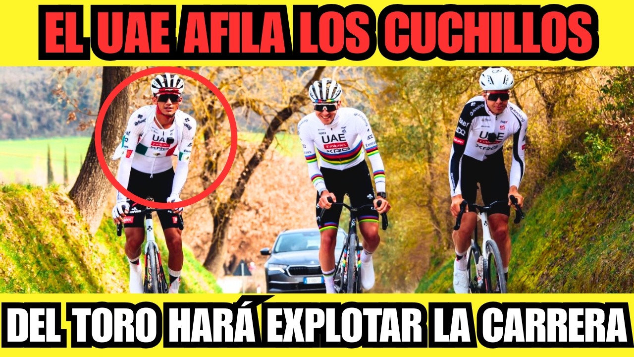 Isaac del Toro HUMILLADO por el UAE Team? Del UAE Tour a gregrario de  Pogacar en Strade Bianche