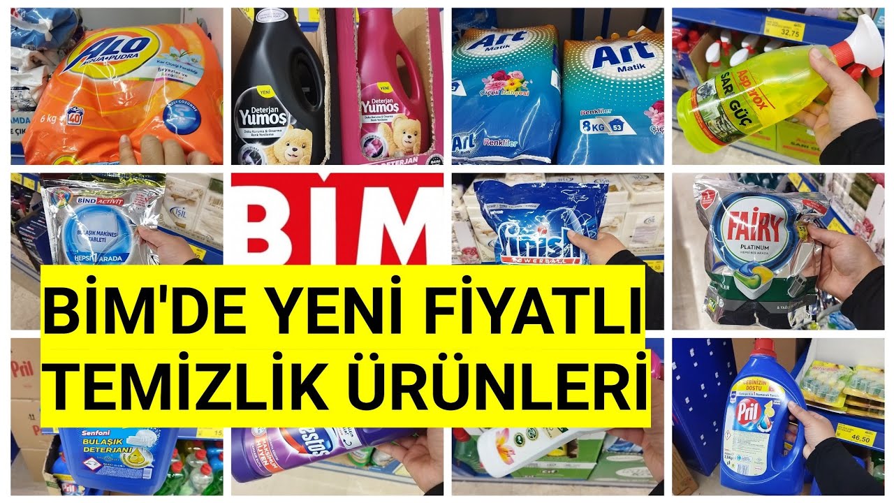 BİM'DE YENİ FİYATLAR | BİM GÜNCEL FİYATLI TEMİZLİK ÜRÜNLERİ | BİM AKTÜEL ÜRÜNLER |