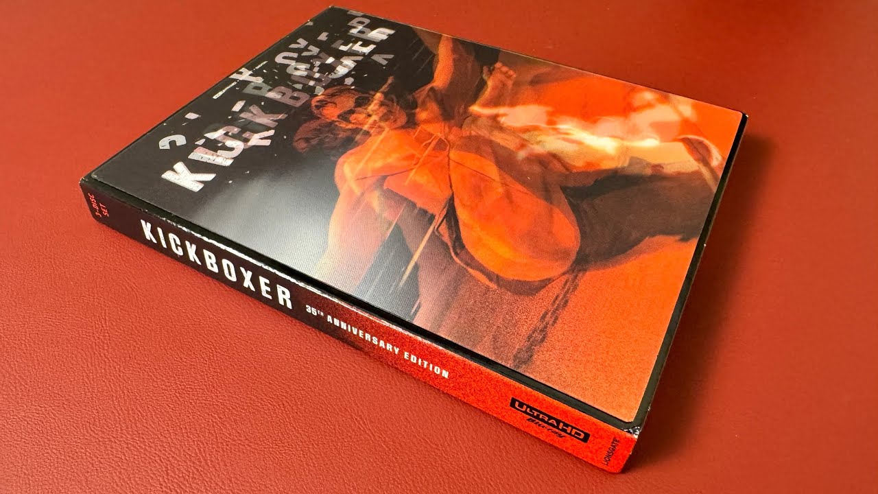 KICKBOXER (4K STEELBOOK) | Disc Menu Reveal