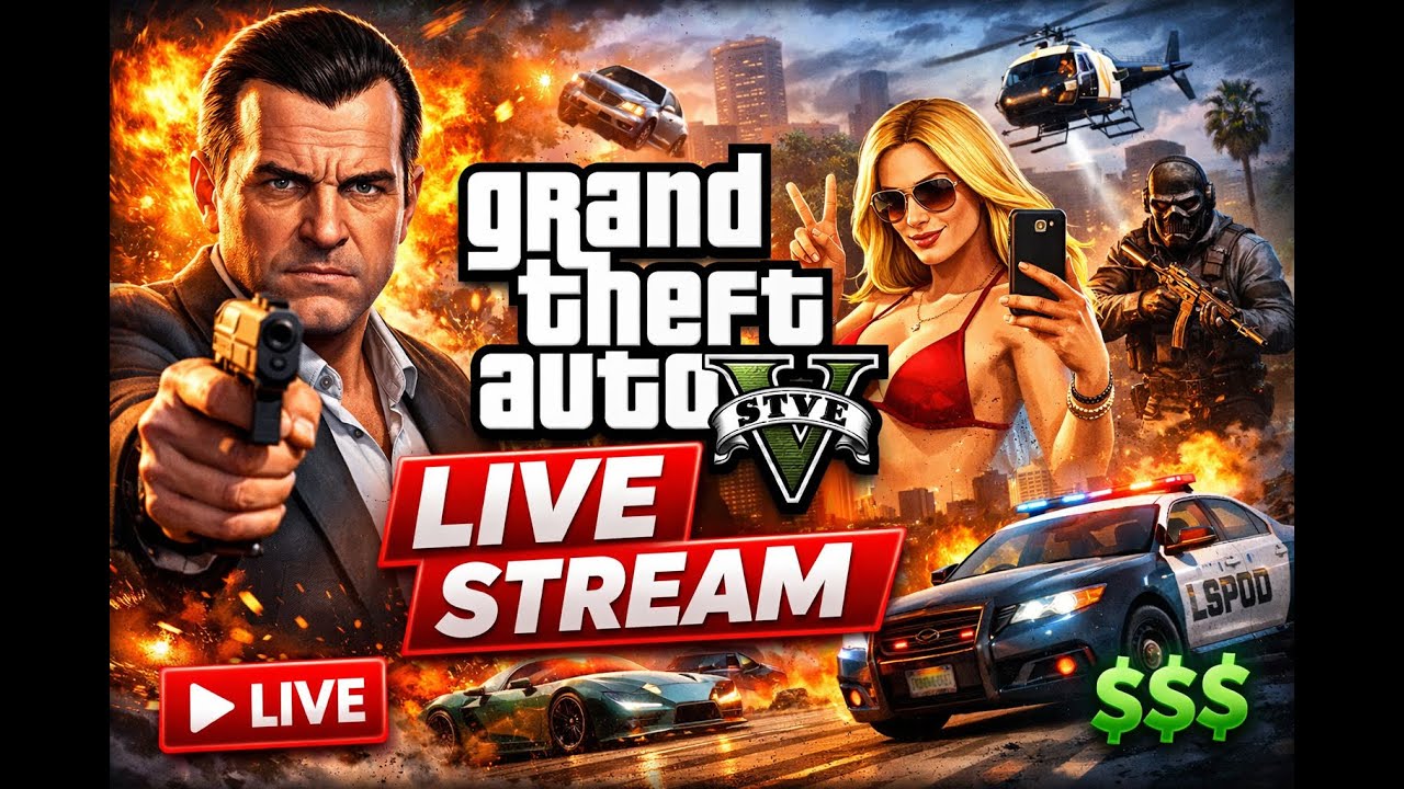 TD Gaming  Live | GTA V