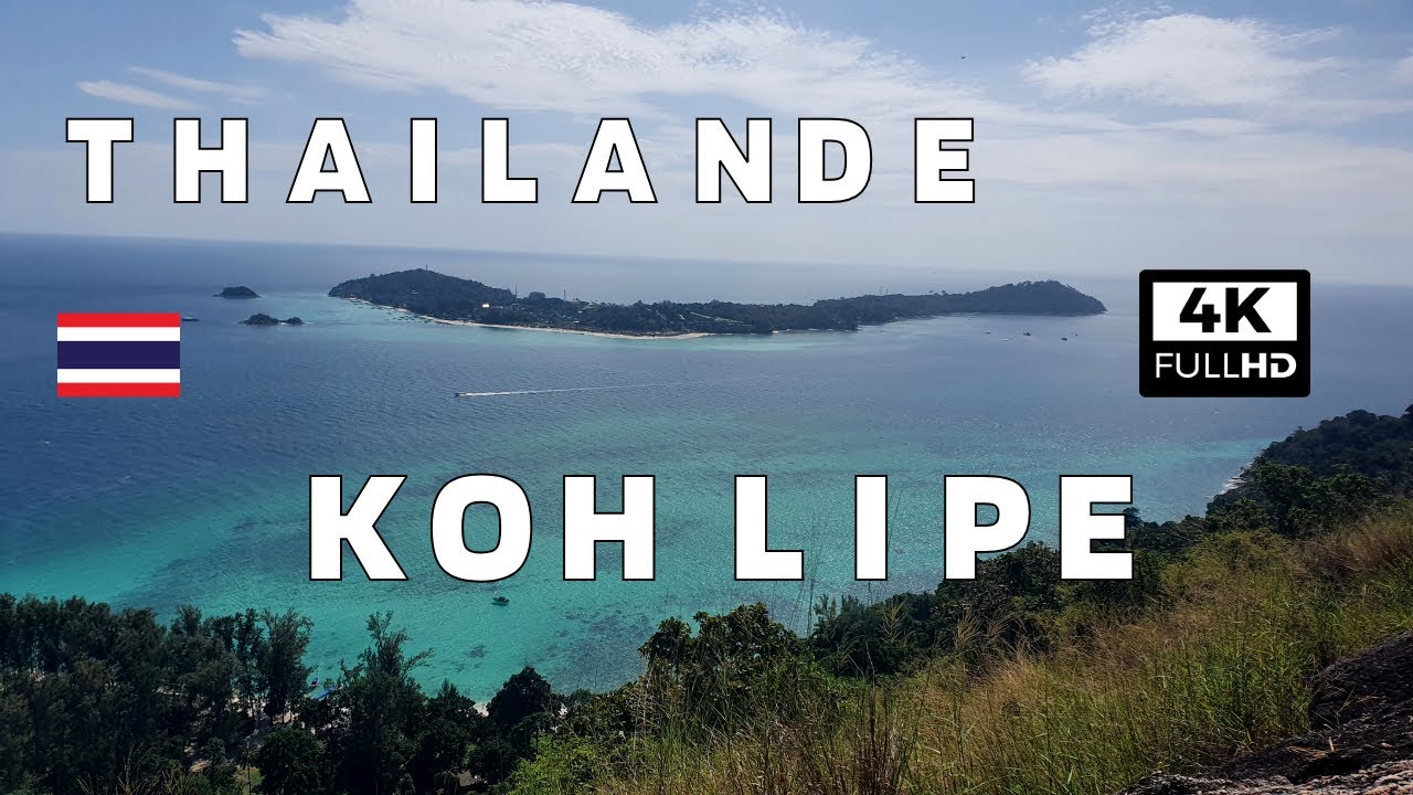 Walking Koh Lipe Islande | Thailand [4K]