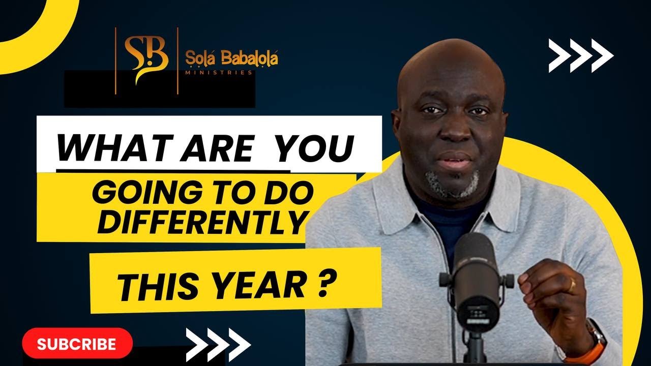 What Are You Going to Do Differently This Year?