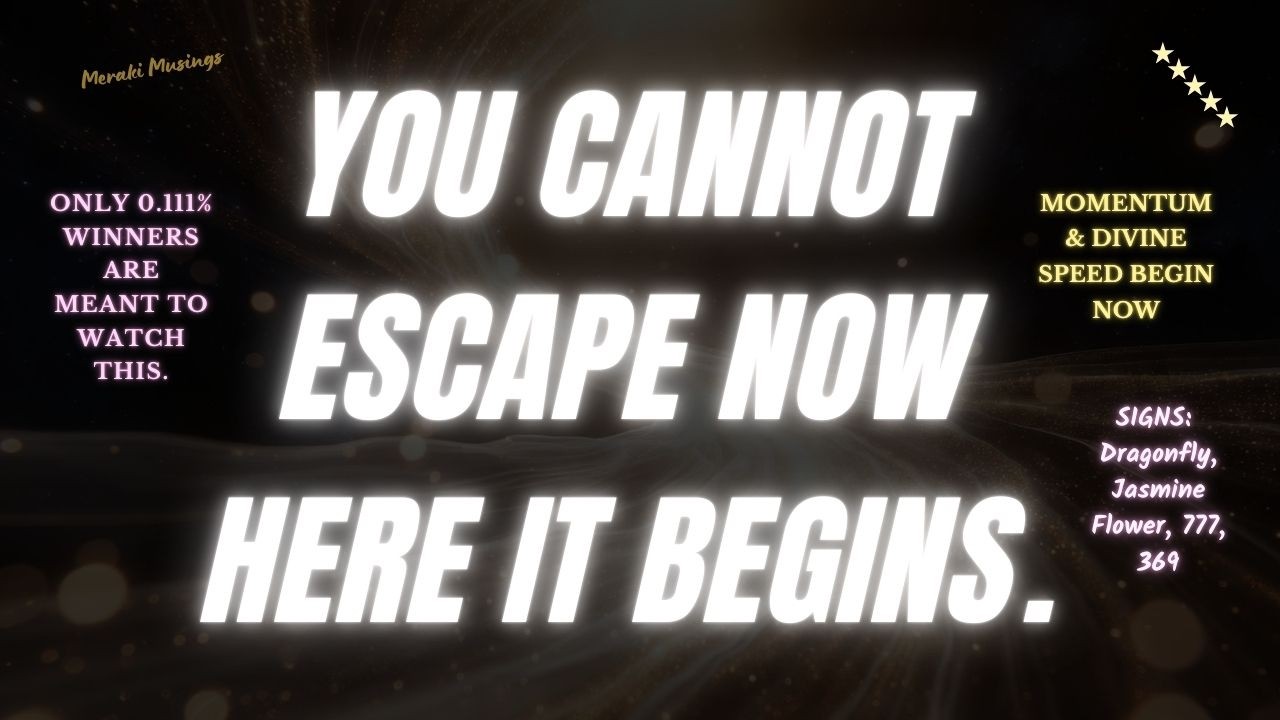 DON'T DO IT ✯ Your Angels Have a message for you 𖤓 You Can't Escape 𖤓 This is Heaven's Timing
