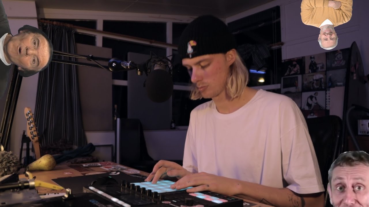 Making a Lofi beat with Vinyl-Records on Maschine MK3