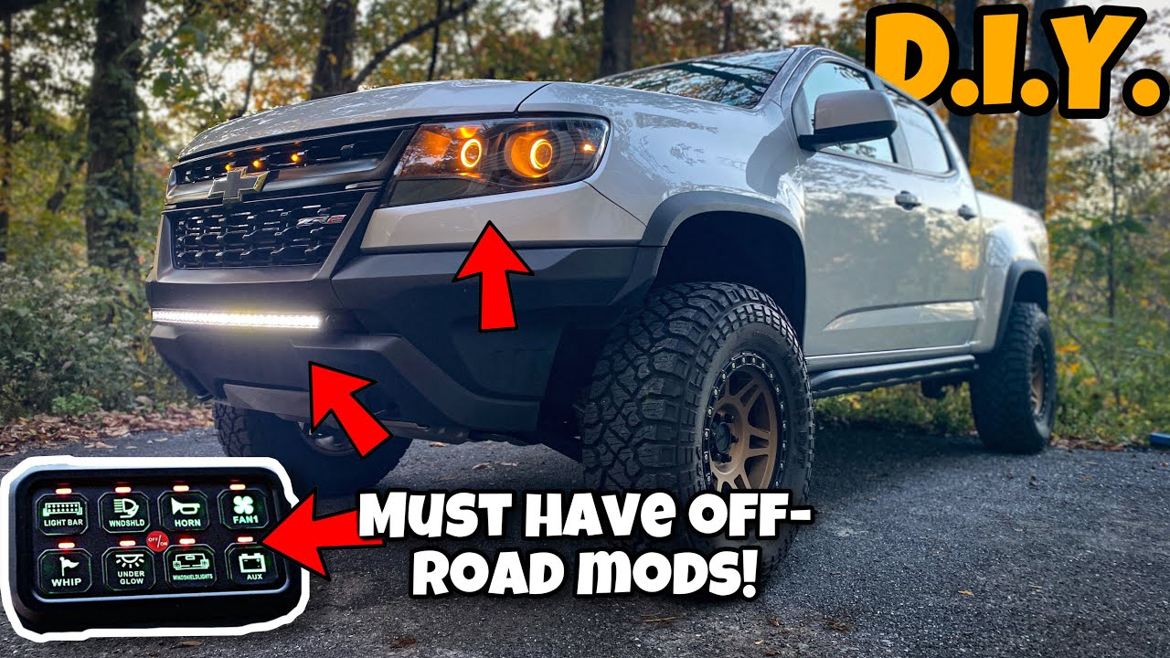Colorado ZR2 Lighting Mods Your Truck NEEDS!