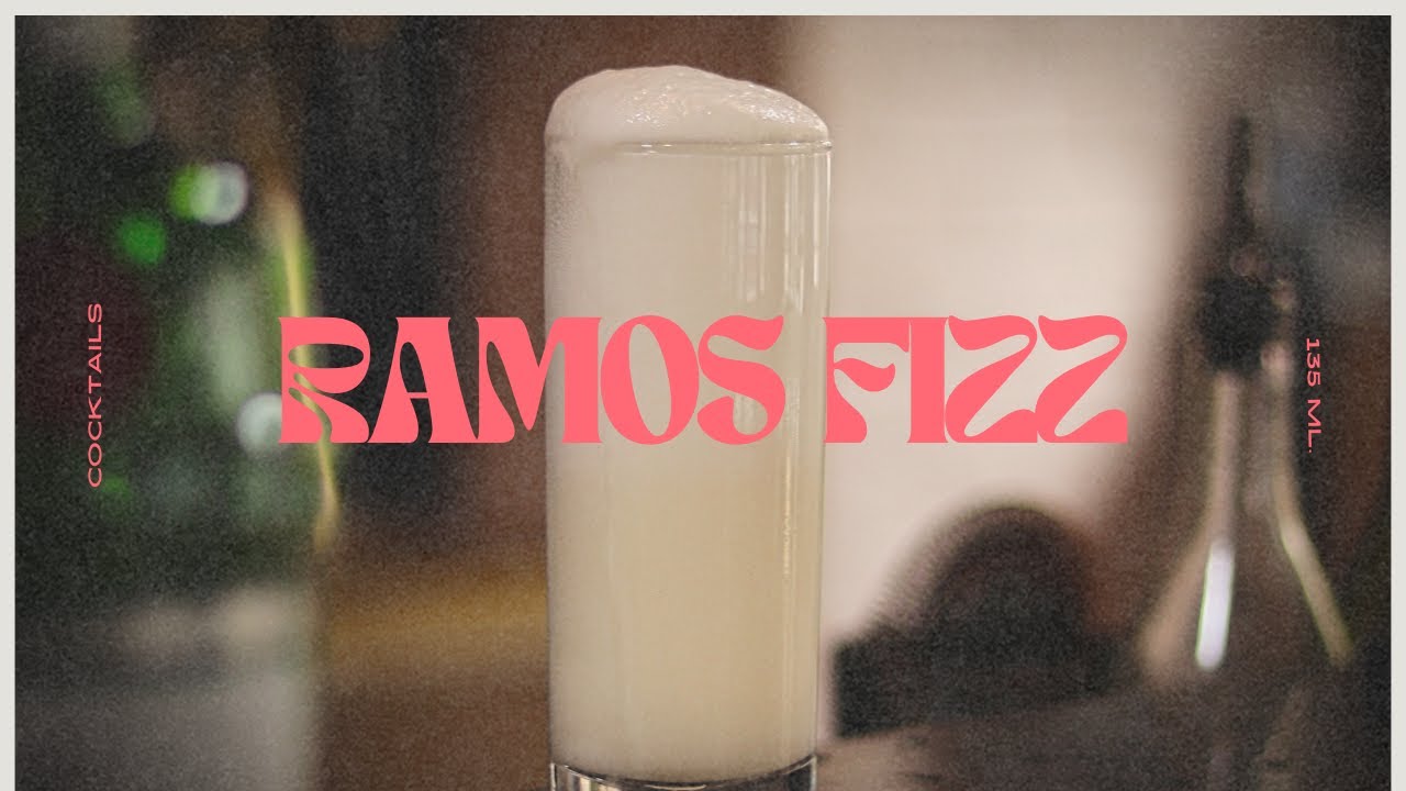 COMMENT FAIRE UN RAMOS GIN FIZZ !! UN COCKTAIL AVEC DE L'OEUF ET DE LA CRÈME !