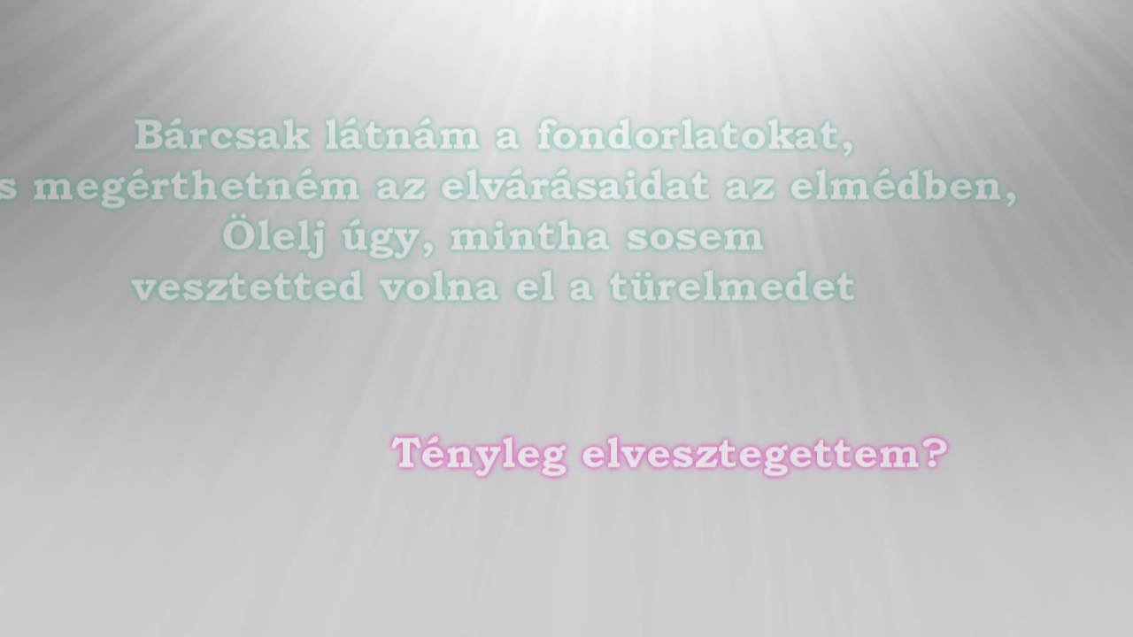 LP - Lost on you (magyar felirattal)