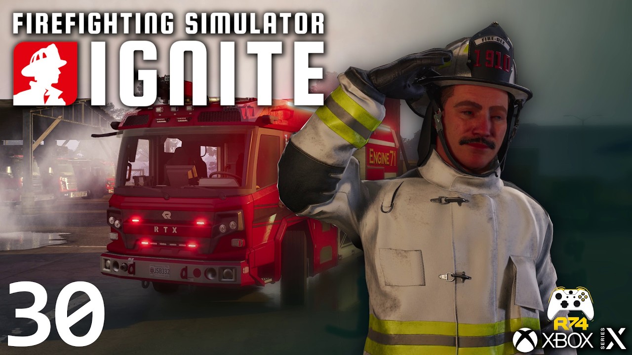 Firefighting Simulator: Ignite 🇵🇱🚒🔥 | XSX | #30 Wózek widłowy bez certyfikatu