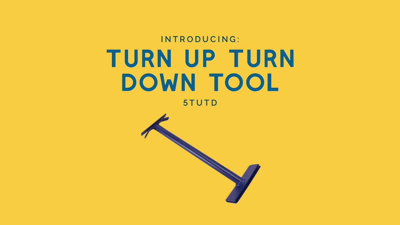 Mumme Tools Roofing Turn Up Turn Down Tool (5TUTD)