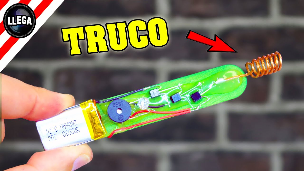 🔴 Как сделать детектор электромагнитного или электрического поля ⚠️Life Hacks Inventions ⚡