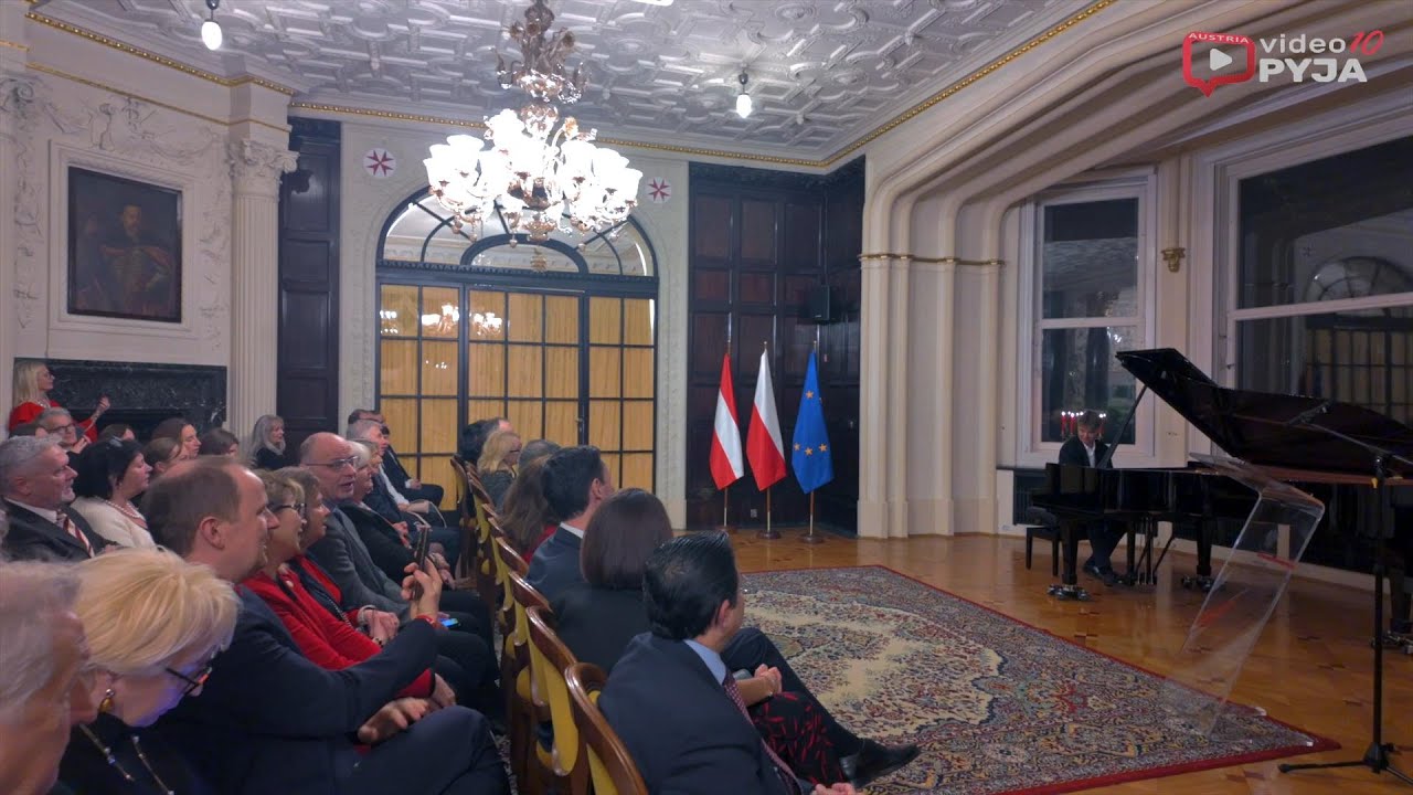 Świąteczny koncert fortepianowy w Ambasadzie RP w Wiedniu